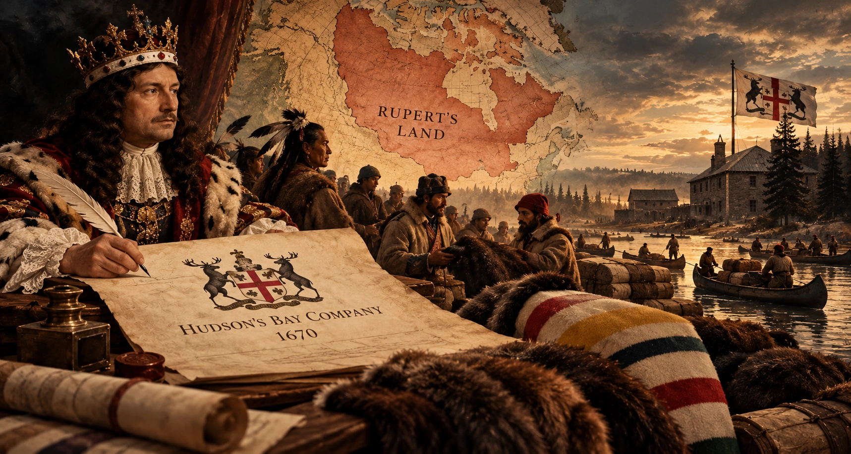 Hudson’s Bay Charter and Fur Trade