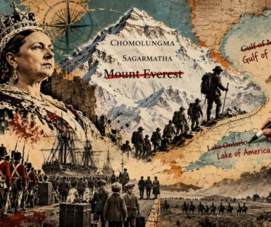 Imperial Maps and Renamed Peaks