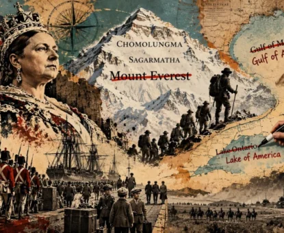 Imperial Maps and Renamed Peaks