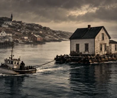 Towing Home Through Stormy Waters